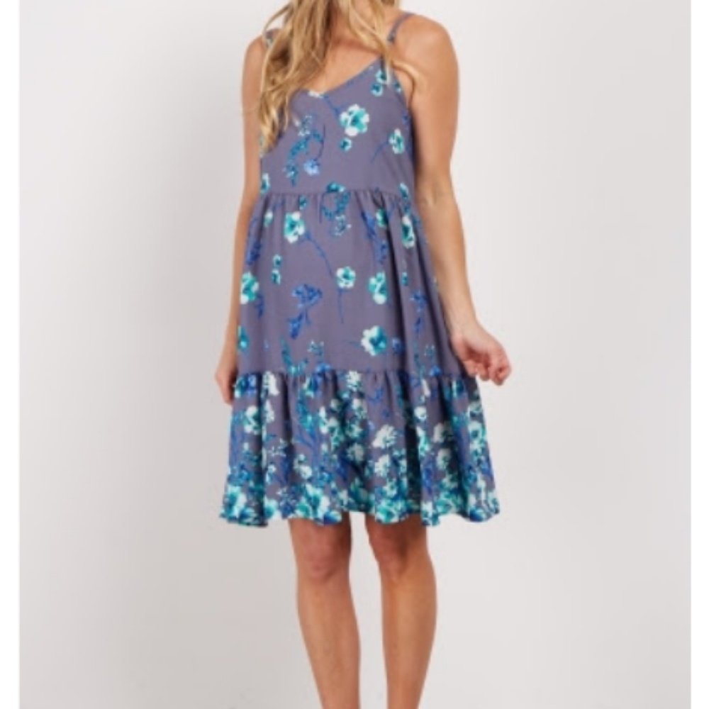 Pink Blush maternity dress